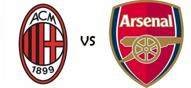 Prediksi Skor Milan vs Arsenal 9 Maret 2018